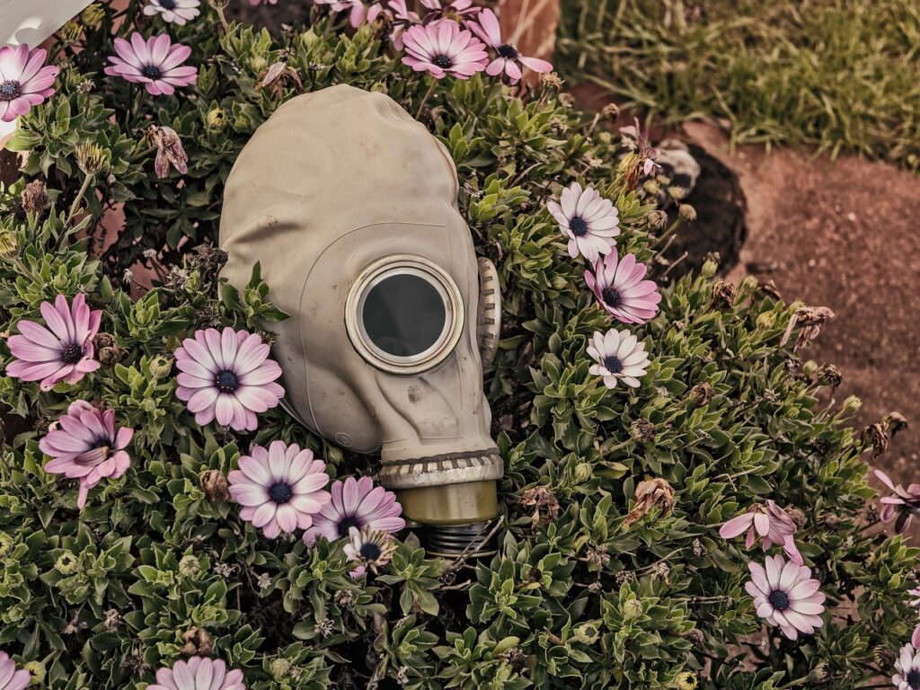 The Toxic “Corpse Flower” mask, garden, flowers, creepy, evil, grunge, horror, beach, urban, urbex, gas mask, spooky, scary, weird, sad, flower wallpaper, nature, vintage, russian, decay, dark, crime, contrast, brown beach, brown city, brown garden, brown dark, brown death, beautiful flowers, brown vintage, brown gardening, brown horror, flower background, brown evil